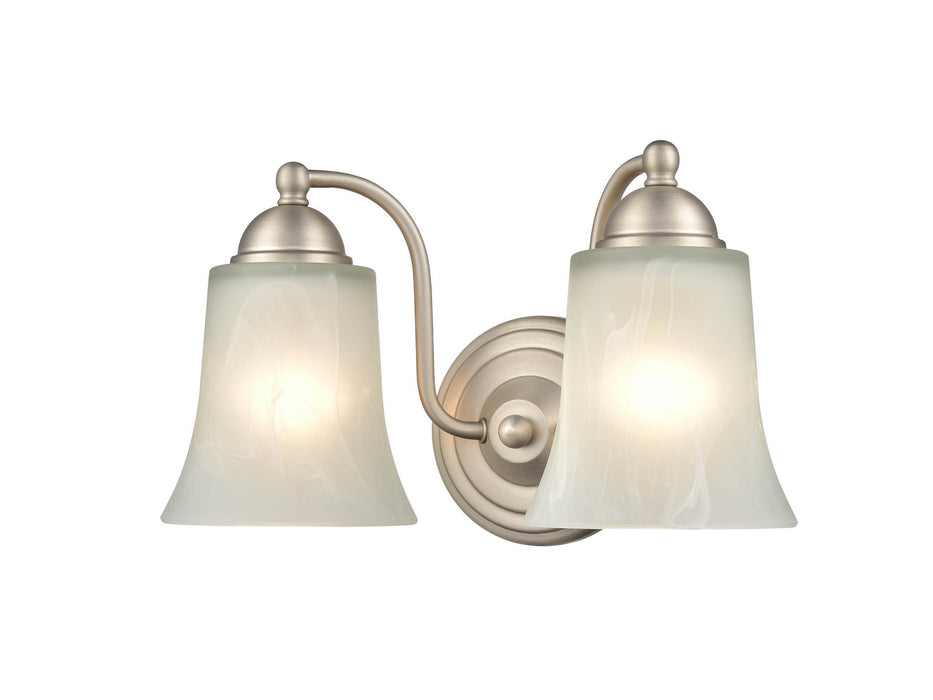 Millennium 9332-SN Two Light Vanity, Satin Nickel