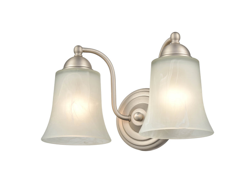 Millennium 9332-SN Two Light Vanity, Satin Nickel