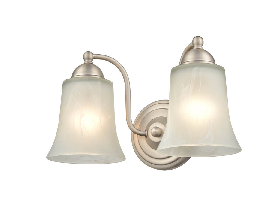 Millennium 9332-SN Two Light Vanity, Satin Nickel