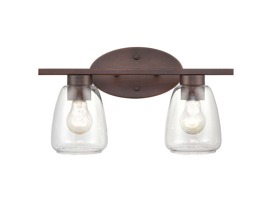 Millennium 9362-RBZ Two Light Vanity, Rubbed Bronze