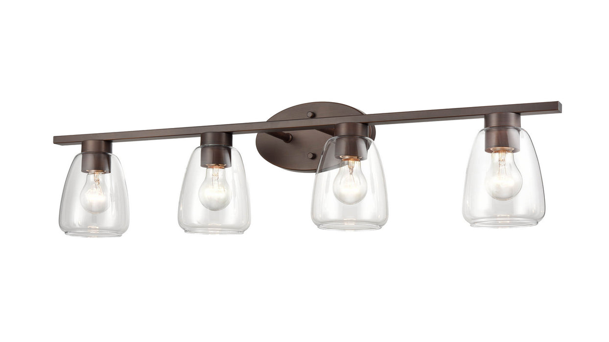 Millennium 9364-RBZ Four Light Vanity, Rubbed Bronze