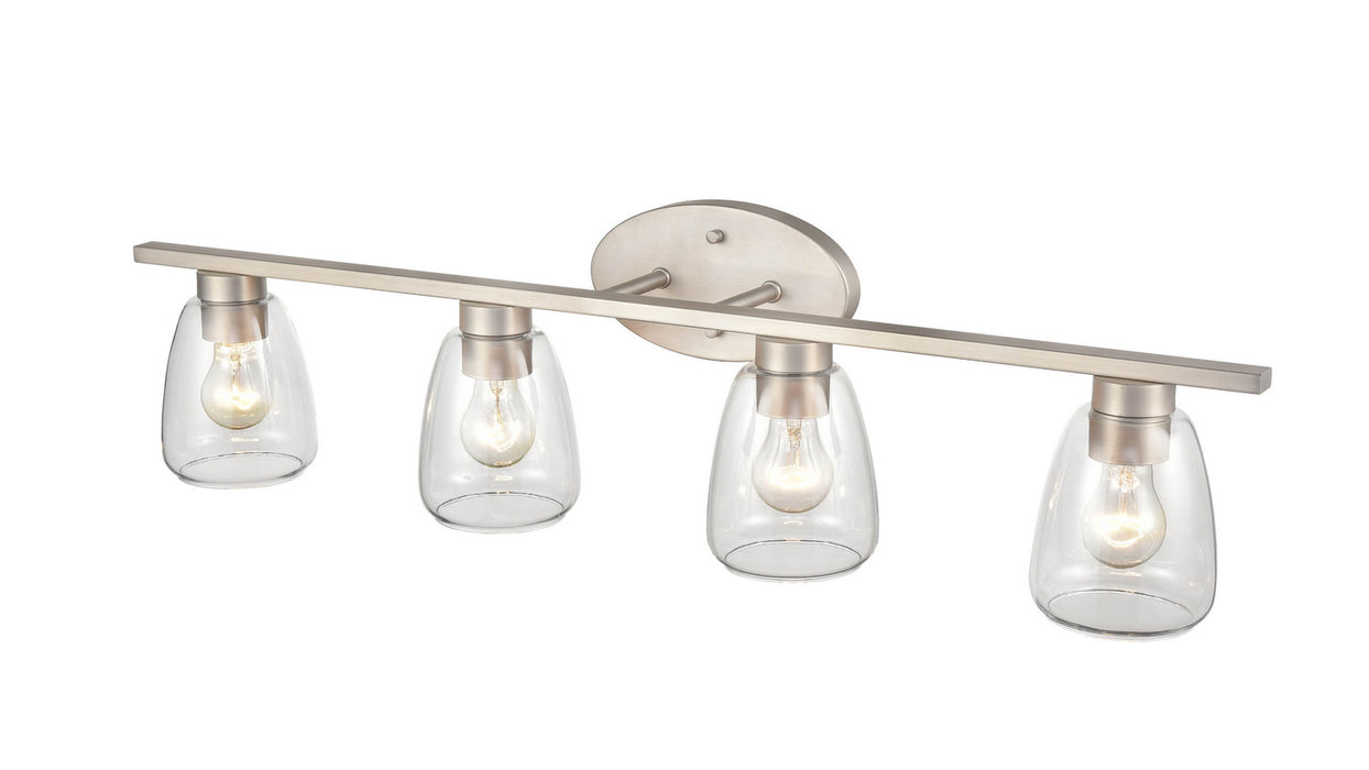 Millennium 9364-SN Four Light Vanity, Satin Nickel