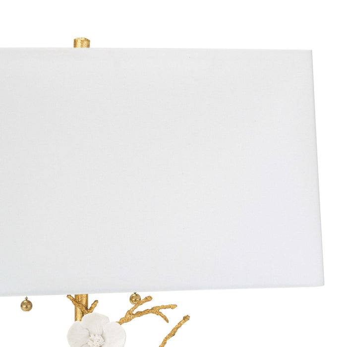 Regina Andrew 13-1330GLD Two Light Table Lamp, Gold