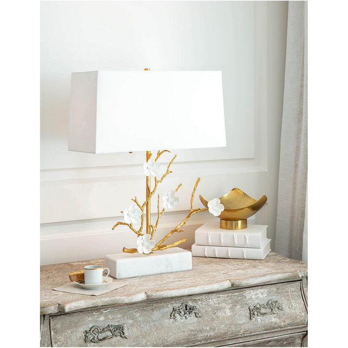 Regina Andrew 13-1330GLD Two Light Table Lamp, Gold