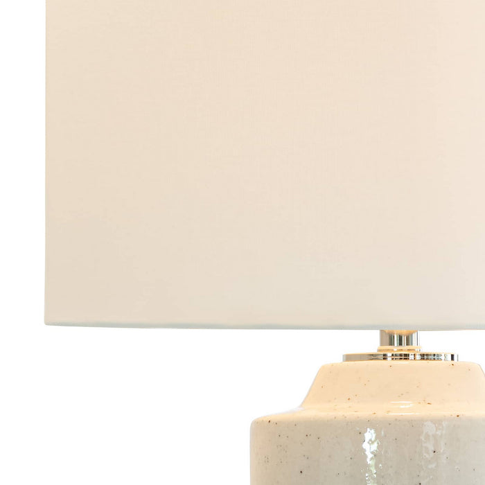 Regina Andrew 13-1375 One Light Table Lamp, White
