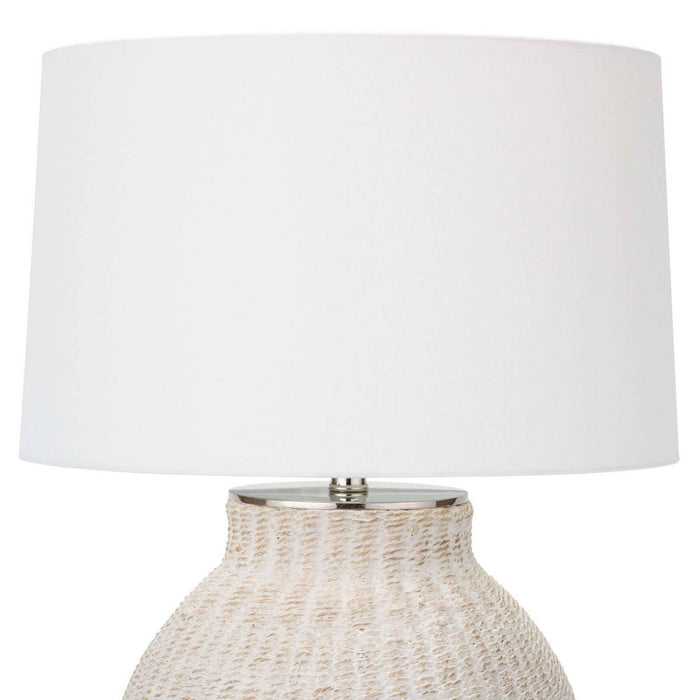 Regina Andrew 13-1414 One Light Table Lamp, White