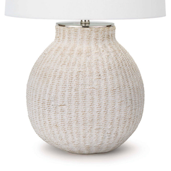 Regina Andrew 13-1414 One Light Table Lamp, White