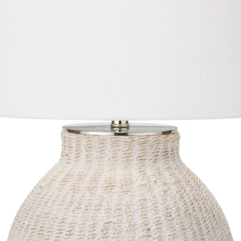 Regina Andrew 13-1414 One Light Table Lamp, White