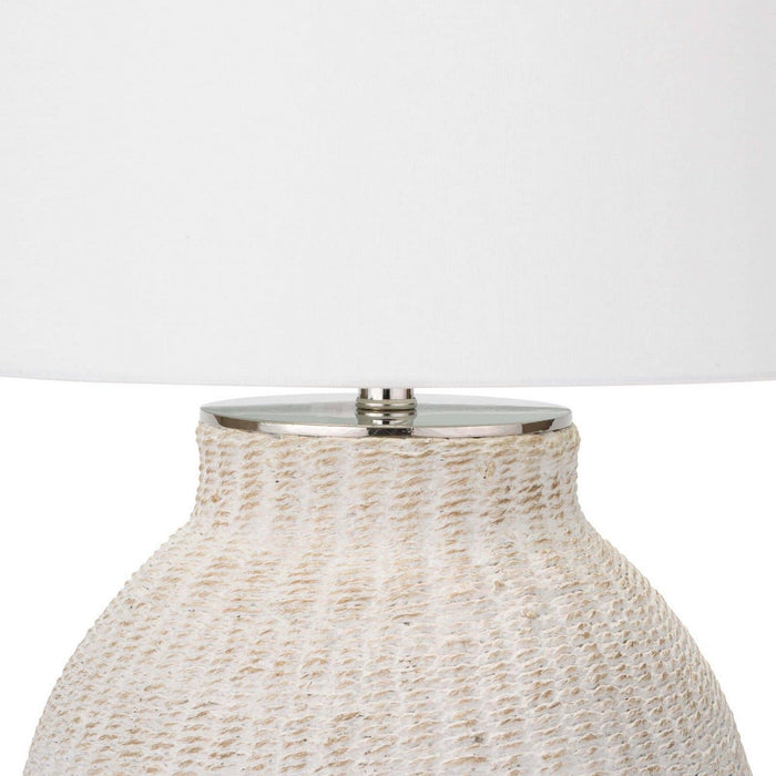Regina Andrew 13-1414 One Light Table Lamp, White