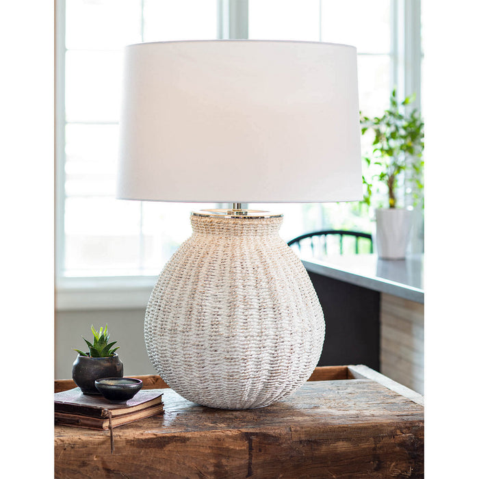 Regina Andrew 13-1414 One Light Table Lamp, White