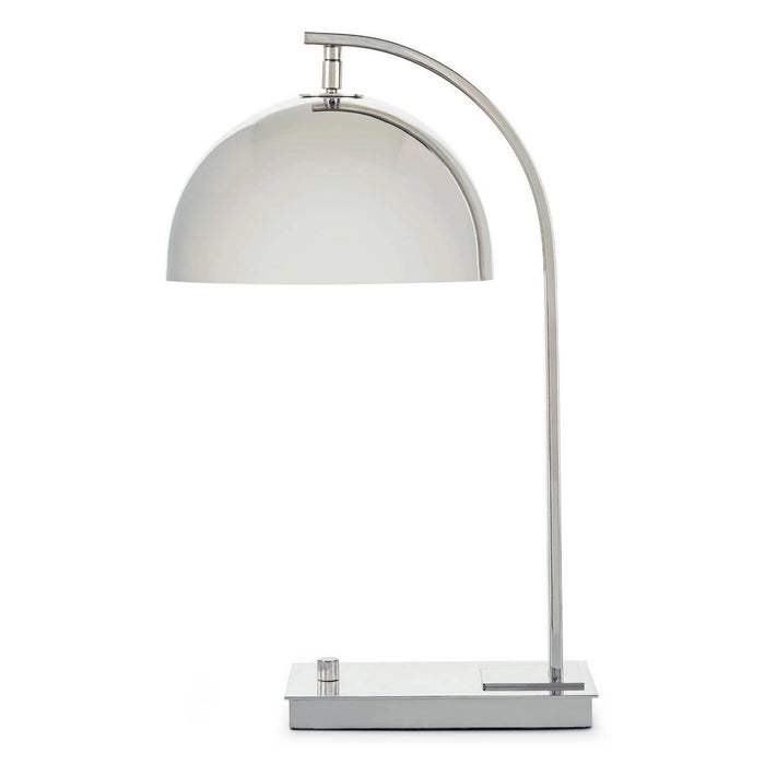 Regina Andrew 13-1451PN One Light Desk Lamp, Polished Nickel