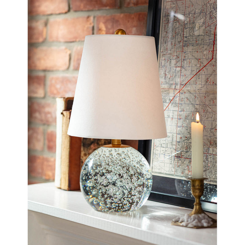 Regina Andrew 13-1480 One Light Mini Lamp, Clear