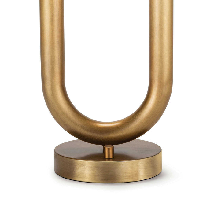 Regina Andrew 13-1487NB LED Table Lamp, Natural Brass