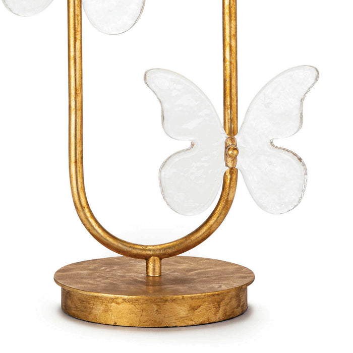 Regina Andrew 13-1490 One Light Table Lamp, Gold Leaf