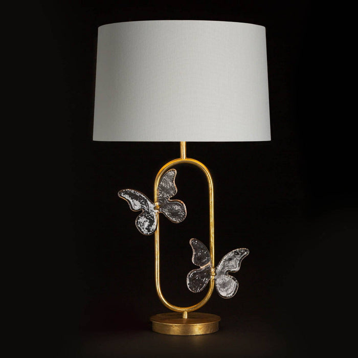 Regina Andrew 13-1490 One Light Table Lamp, Gold Leaf