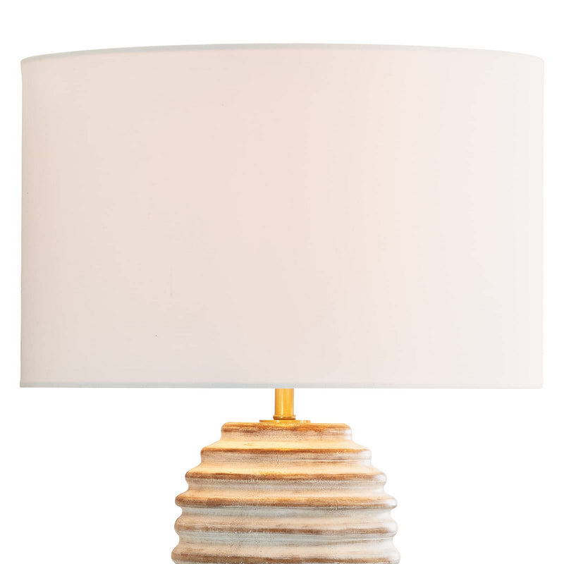 Regina Andrew 13-1498 One Light Table Lamp, White