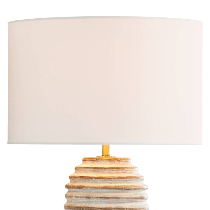 Regina Andrew 13-1498 One Light Table Lamp, White