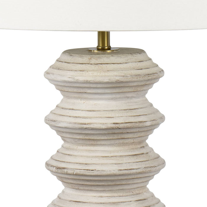 Regina Andrew 13-1522 One Light Table Lamp, White