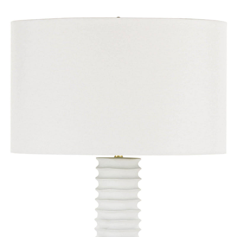Regina Andrew 14-1047WT One Light Floor Lamp, White