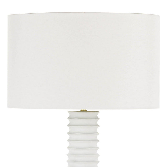 Regina Andrew 14-1047WT One Light Floor Lamp, White