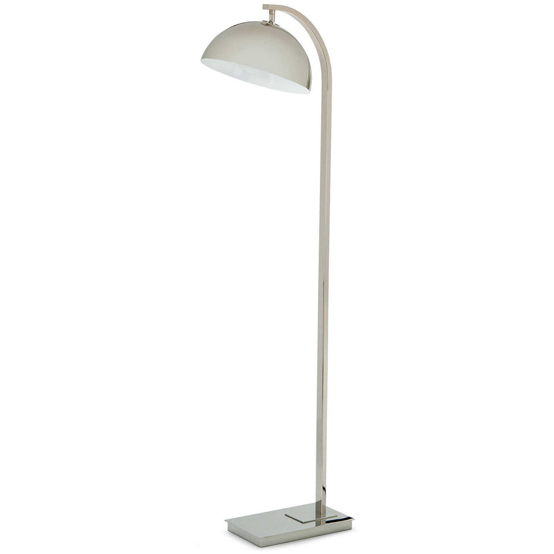 Regina Andrew 14-1049PN One Light Floor Lamp, Polished Nickel