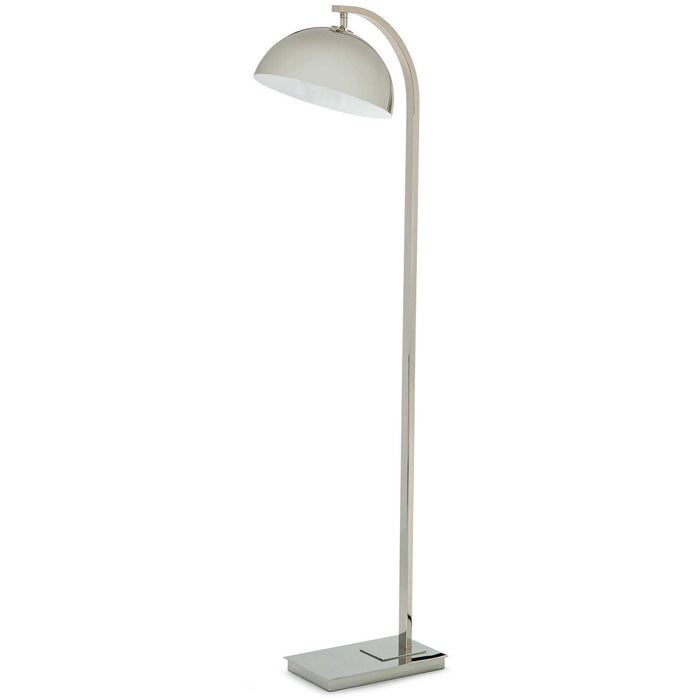 Regina Andrew 14-1049PN One Light Floor Lamp, Polished Nickel