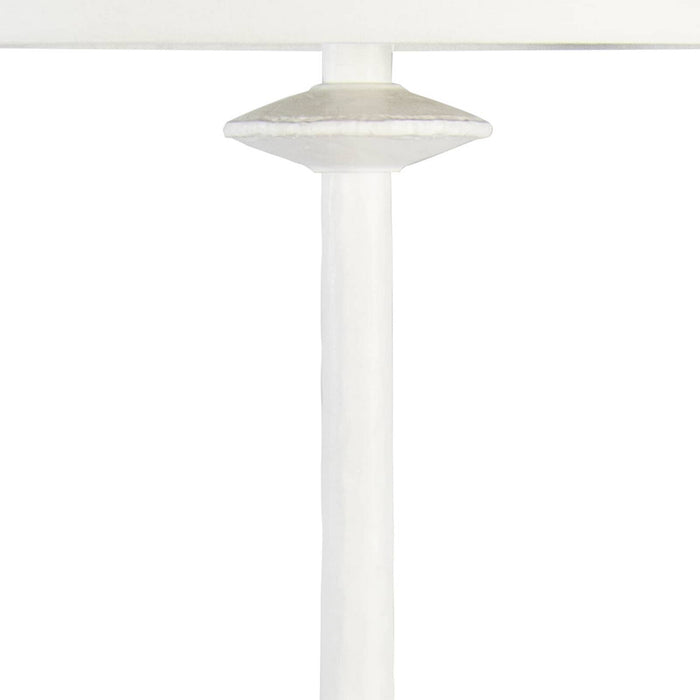 Regina Andrew 14-1054 One Light Floor Lamp, White