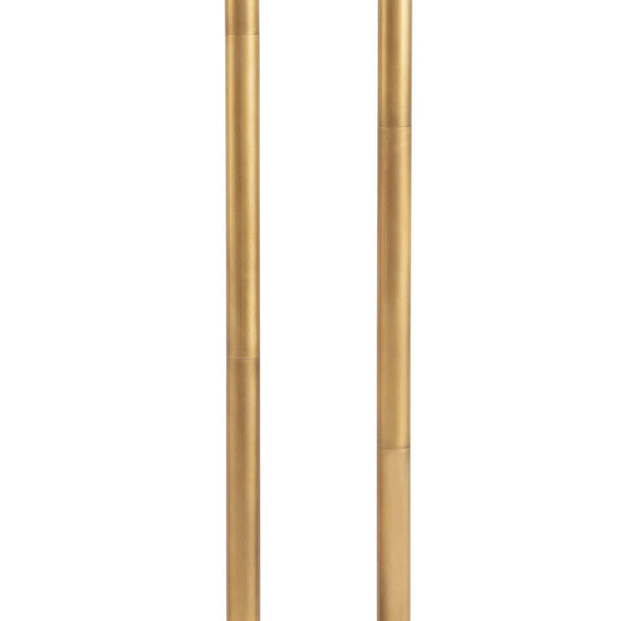 Regina Andrew 14-1055NB LED Floor Lamp, Natural Brass