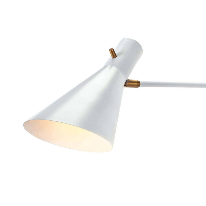Regina Andrew 15-1135WTNB Two Light Wall Sconce, White