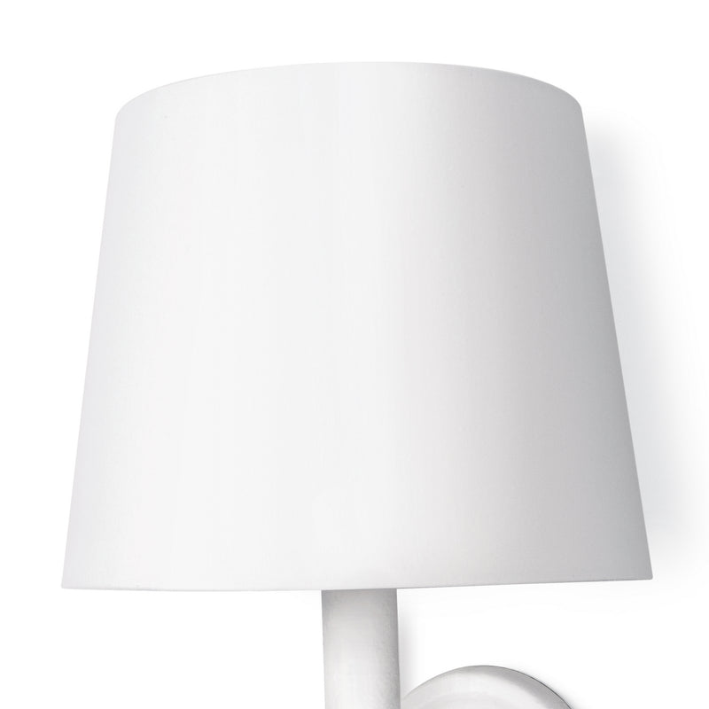 Regina Andrew 15-1140 One Light Wall Sconce, White