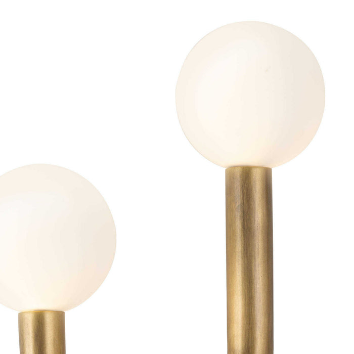 Regina Andrew 15-1144L-NB LED Wall Sconce, Natural Brass