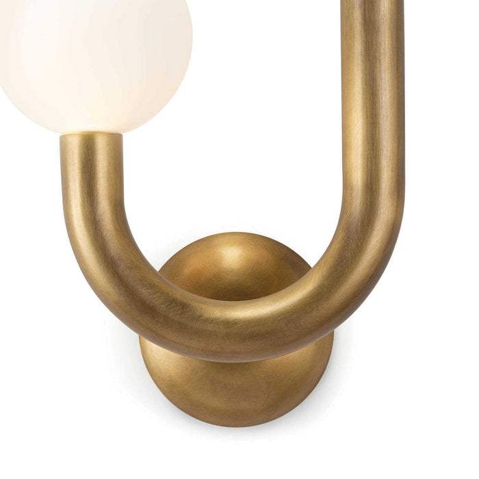 Regina Andrew 15-1144L-NB LED Wall Sconce, Natural Brass