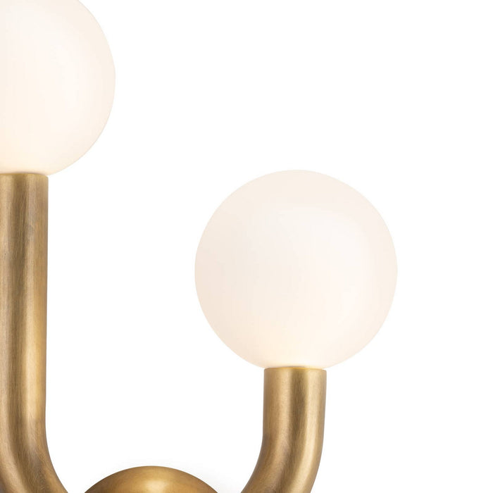 Regina Andrew 15-1144R-NB LED Wall Sconce, Natural Brass