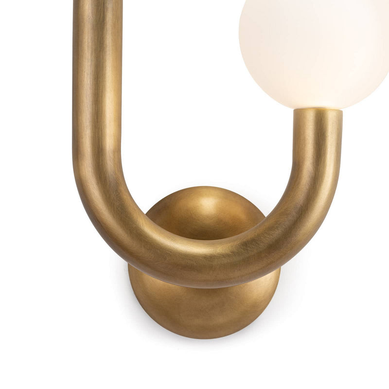 Regina Andrew 15-1144R-NB LED Wall Sconce, Natural Brass