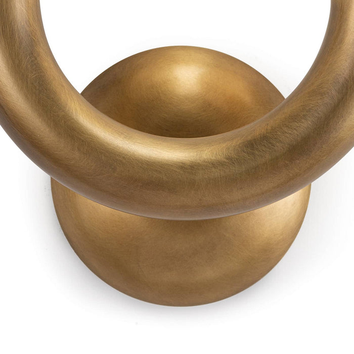 Regina Andrew 15-1144R-NB LED Wall Sconce, Natural Brass
