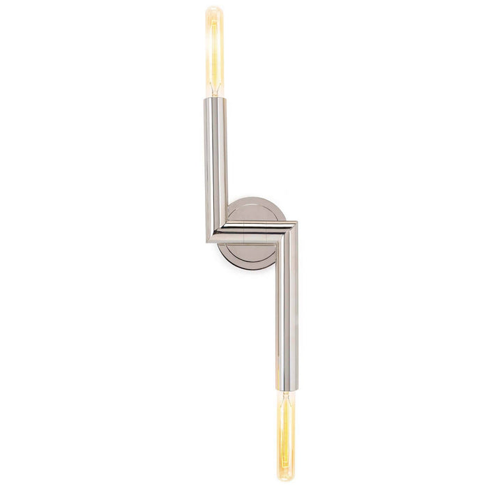 Regina Andrew 15-1146PN Two Light Wall Sconce, Polished Nickel