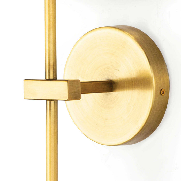 Regina Andrew 15-1152 One Light Wall Sconce, Natural Brass