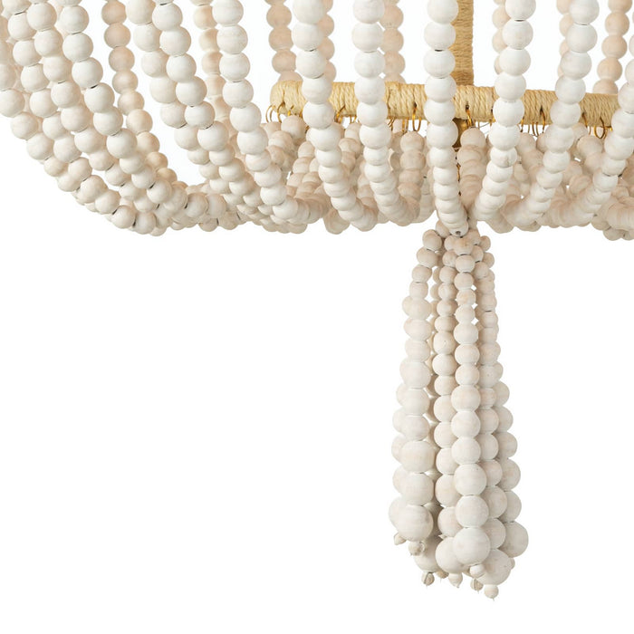 Regina Andrew 16-1222WT Three Light Chandelier, White