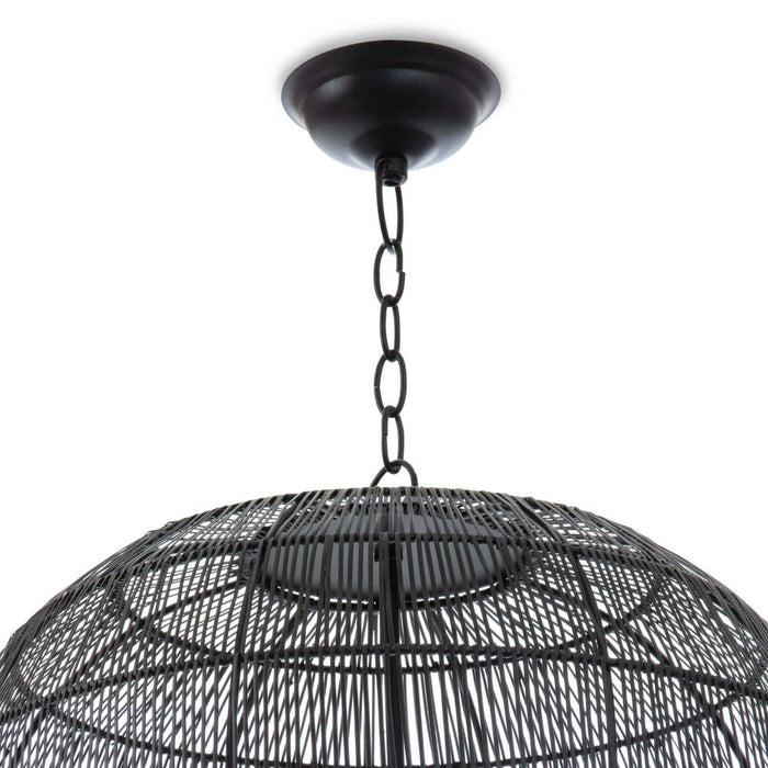 Regina Andrew 16-1294BLK One Light Pendant, Black