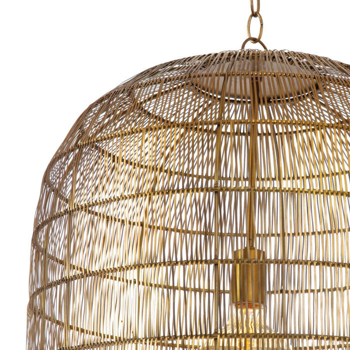Regina Andrew 16-1294BRS One Light Pendant, Brass