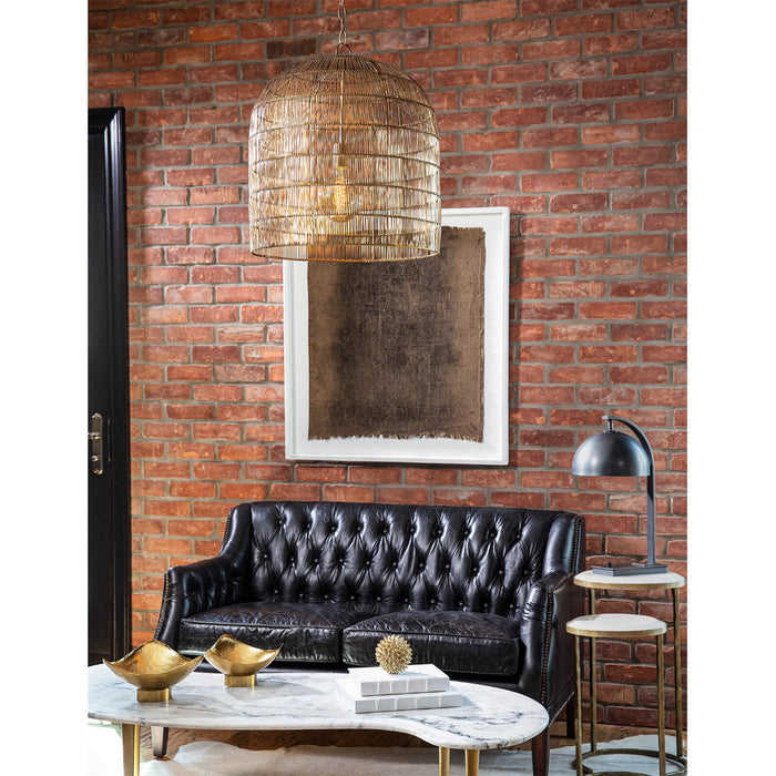 Regina Andrew 16-1294BRS One Light Pendant, Brass