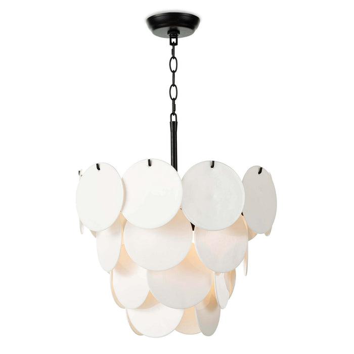 Regina Andrew 16-1304BI Four Light Chandelier, White