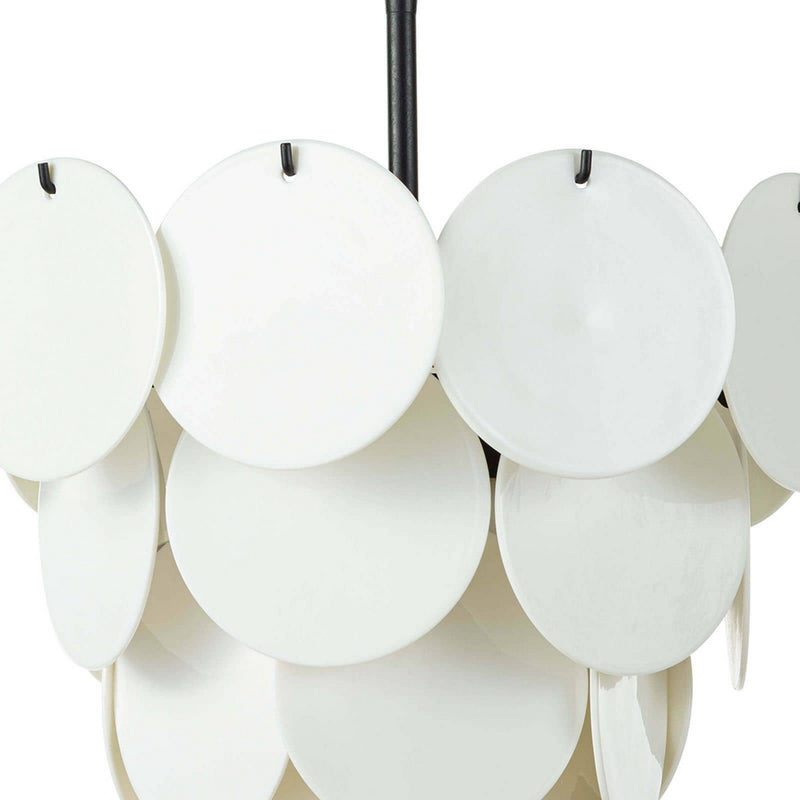 Regina Andrew 16-1304BI Four Light Chandelier, White