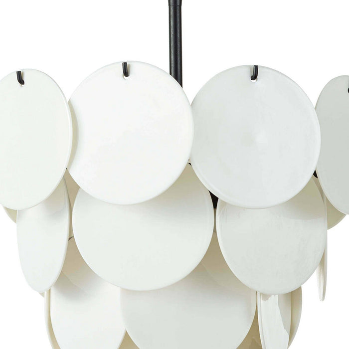 Regina Andrew 16-1304BI Four Light Chandelier, White