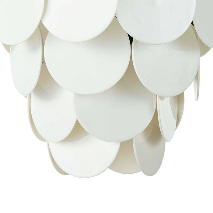 Regina Andrew 16-1304BI Four Light Chandelier, White