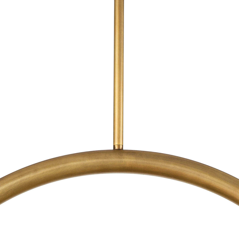 Regina Andrew 16-1317NB LED Pendant, Natural Brass