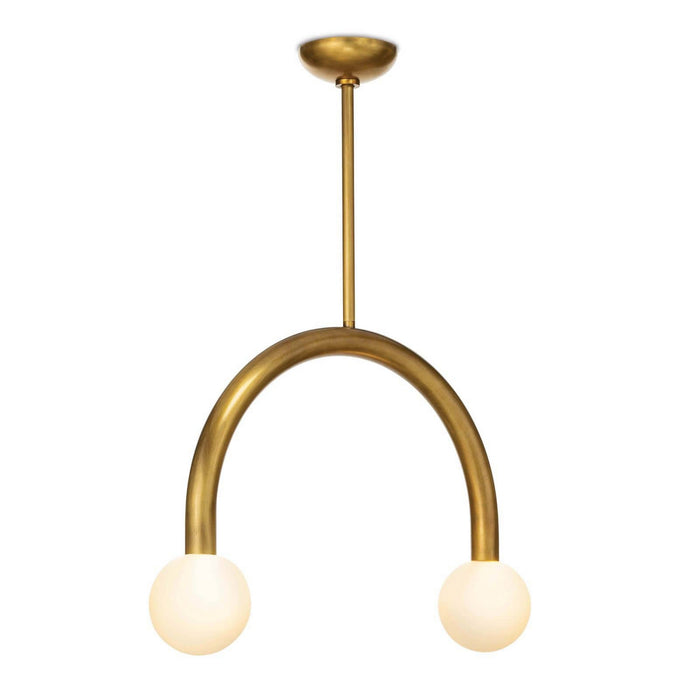 Regina Andrew 16-1318NB LED Pendant, Natural Brass