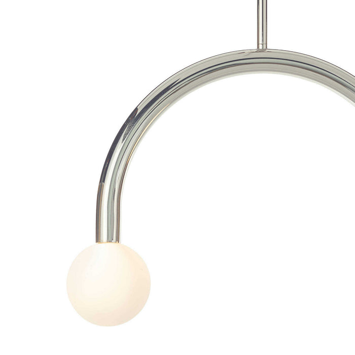 Regina Andrew 16-1318PN LED Pendant, Polished Nickel