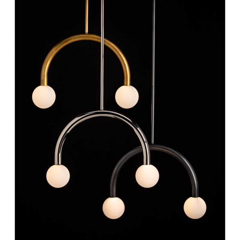Regina Andrew 16-1318PN LED Pendant, Polished Nickel