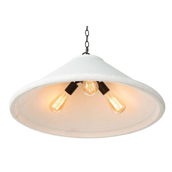 Regina Andrew 16-1323 Three Light Pendant, White